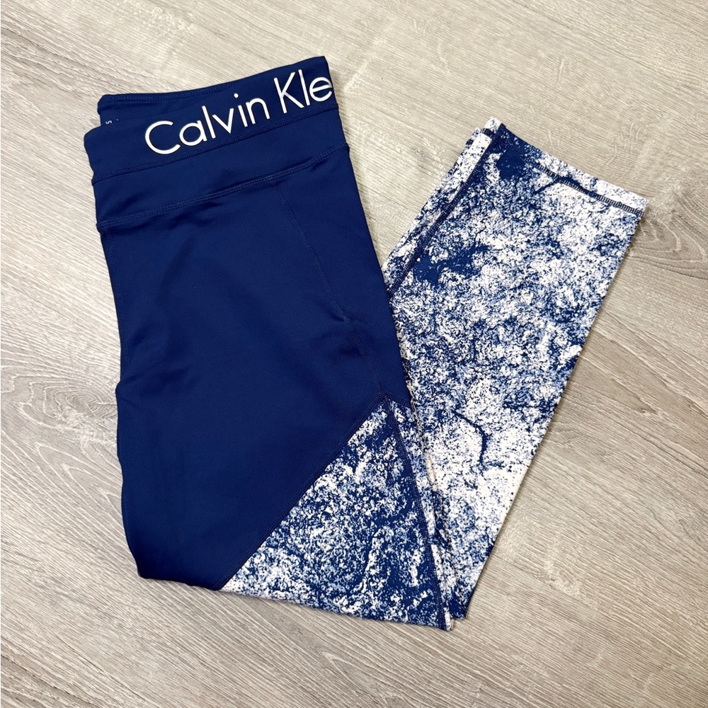 •CALVIN KLEIN PERFORMANCE• CROPPED LEGGINGS